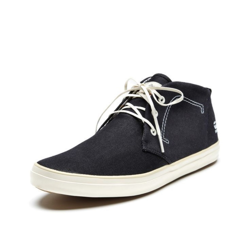 Mens G Star Raw Eton Chukka Sneakers in Blue Indigo Denim Canvas sz 12
